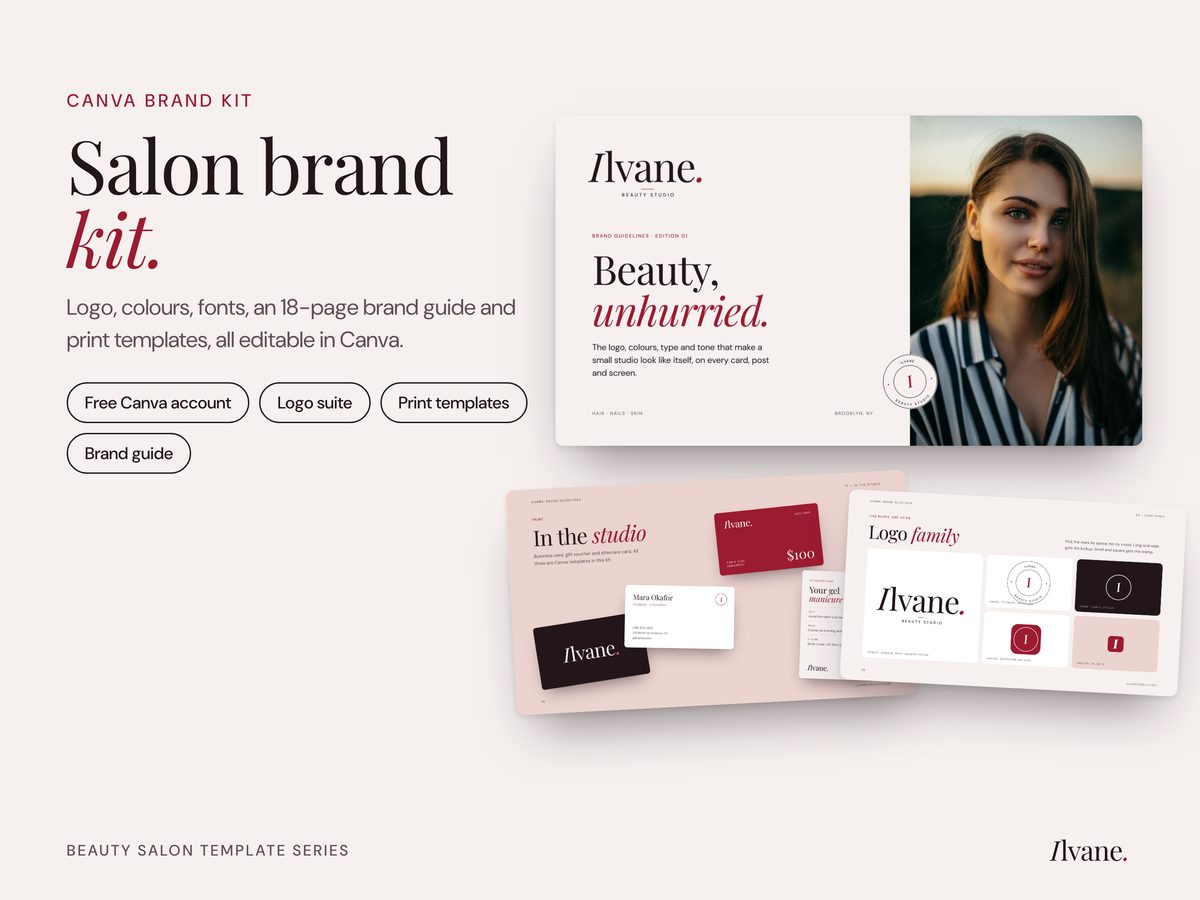 Ilvane Canva brand kit