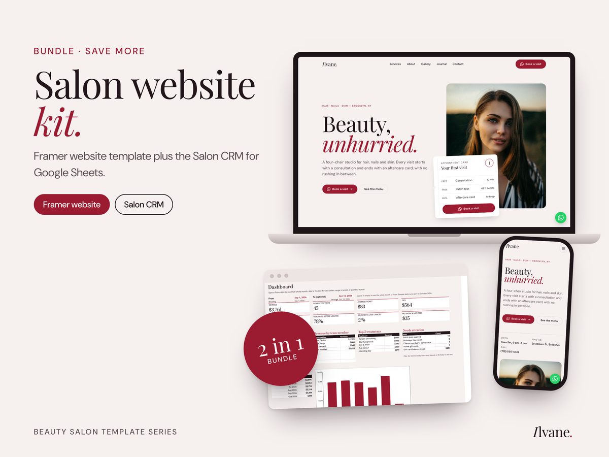 Ilvane website kit bundle